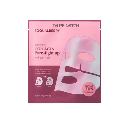 Eqqualberry Collagen Pore-Tight Up Hydrogel Mask 1 Pcs