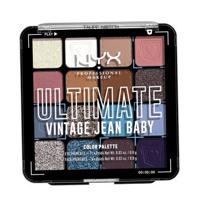 NYX PROFESSIONAL MAKEUP Ultimate Vintage Jean Baby Shadow Palette