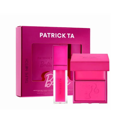 Patrick Ta x Barbie Blush Duo and Lip Plumper Set