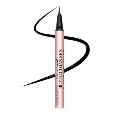 Too Faced Better Than Sex Easy GLIDE Waterproof Liquid Eyeliner - Deepest Black