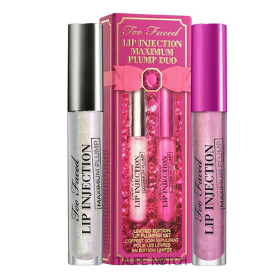 Too Faced Lip Injection Maximum Plump Lip Gloss Duo