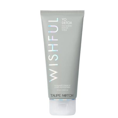 Huda Beauty Wishful Yo Detox Charcoal Face & Body Enzyme Scrub 100ml