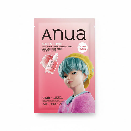 ANUA
Peach 70 Niacin Serum Face Mask 25 ml | Anua K-Pop Demon Hunters