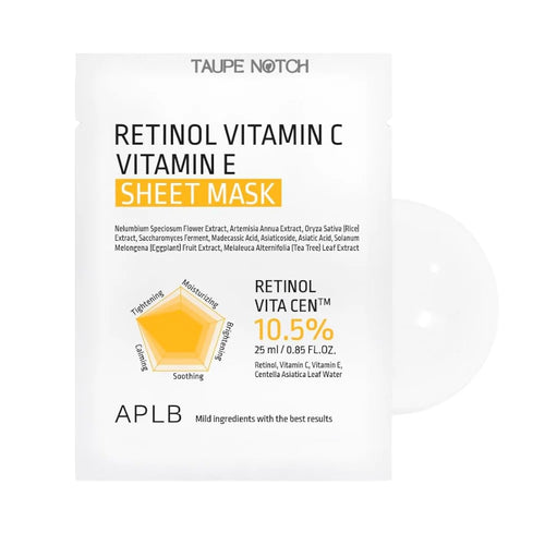 APLB Retinol Vitamin C Vitamin E Sheet Mask