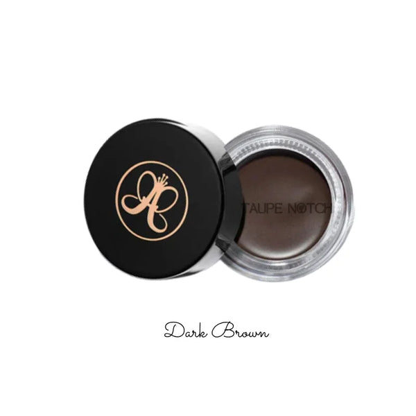 Anastasia Beverly Hills Dipbrow Pomade, Dark Brown shade, open jar