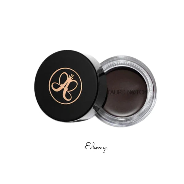 Anastasia Beverly Hills Dipbrow Pomade, Ebony shade, open jar
