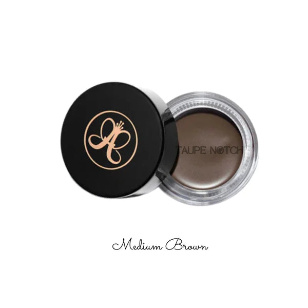 Anastasia Beverly Hills Dipbrow Pomade, Medium Brown shade, open jar