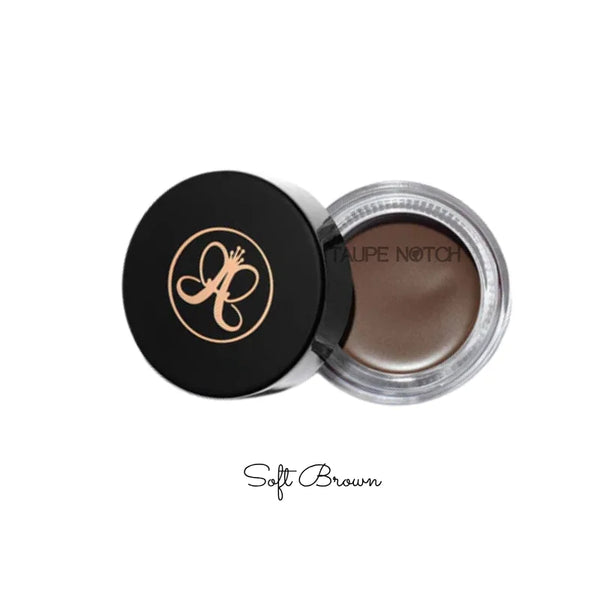 Anastasia Beverly Hills Dipbrow Pomade, Soft Brown shade, open jar