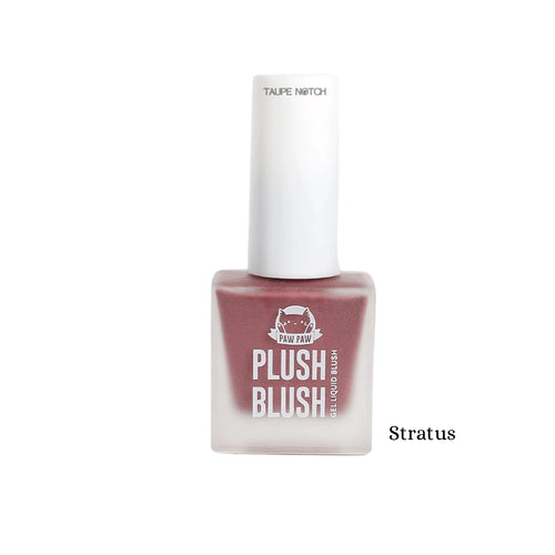 Gel liquid blush bottle, dusty rose shade, Stratus label