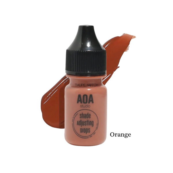 Aoa Shade Adjusting Drops Price in bangladesh, Aoa shade drops, Aoa adjusting drops, Aoa shade adjusting drops orange,authenic cosmetics store in bangladesh, 100% original product in bangladesh, taupe notch, go go gorgeous, lavishta. sephora in bangladesh. 