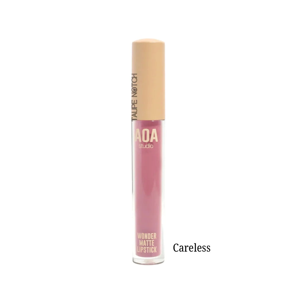 Aoa Wonder Matte Liquid Lipsticks Price in bangladesh, Aoa lipstick, Aoa wonder lipstick, Aoa matte lipstick,Aoa wonder matte lipstick careless, authenic cosmetics store in bangladesh, 100% original product in bangladesh, taupe notch, go go gorgeous, lavishta. sephora in bangladesh. 