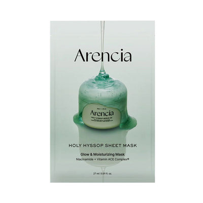 Arencia Holy Hyssop Sheet Mask 1ea