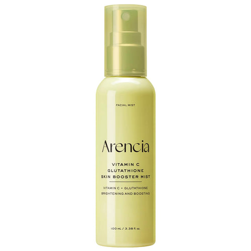 Arencia Vitamin C Glutathione Skin Booster Mist bottle on a white background