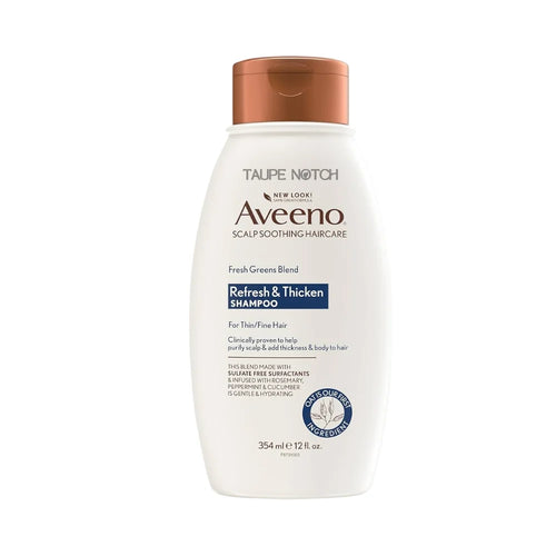 Aveeno Fresh Greens Blend Refresh and Thicken Shampoo 354 Ml