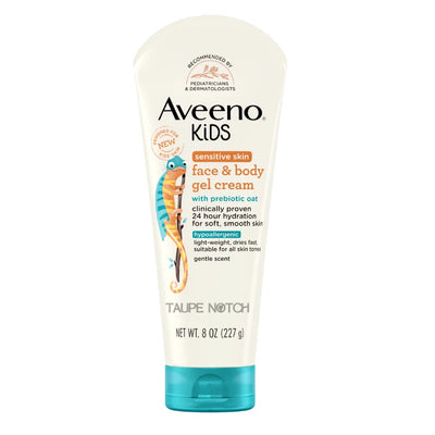Aveeno Kids Sensitive Skin Face & Body Gel Cream 227g