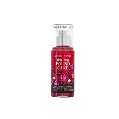Bath & Body Works Fragrance Mist Strawberry Pound Cake 75 ml