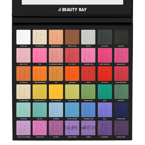 Beauty Bay Bright Matte 42 Colour Palette