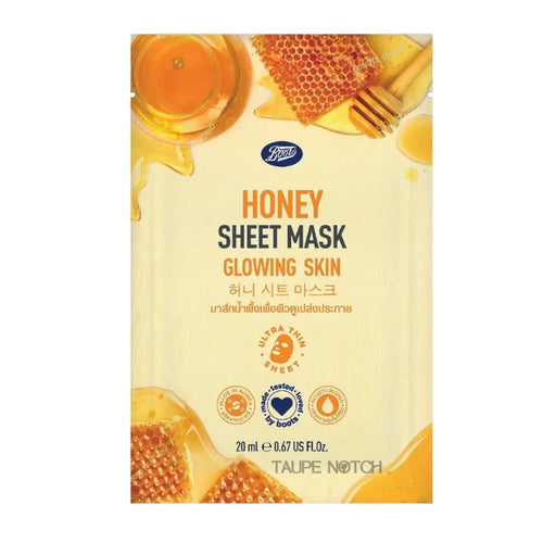 Boots Honey Sheet Mask