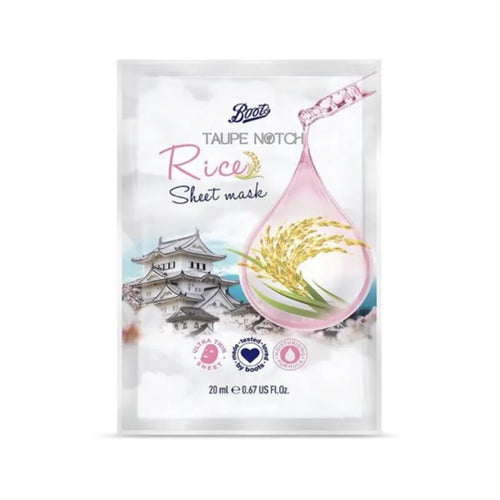 Boots Rice Sheet Mask