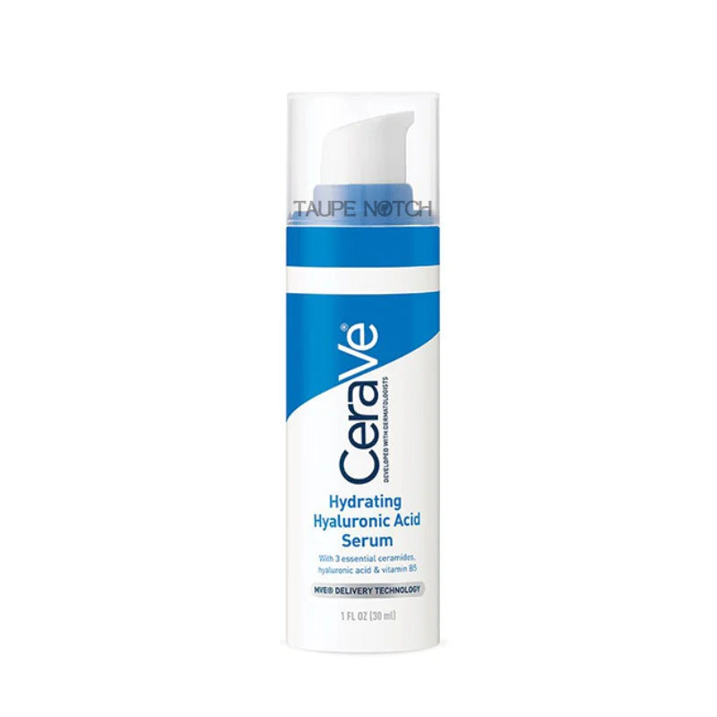 CeraVe Hydrating Hyaluronic Acid Serum bottle, 30 ml