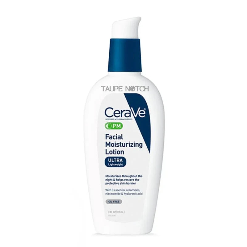 CeraVe PM Facial Moisturizing Lotion 89 Ml Price in bangladesh , cerave pm moisturiser, cerave night cream, Cerave moisturiser for oily skin, authentic Cerave products in Bd, 100% orginal products in bangladesh,authentic Makeup store in bangladesh, sephora in Bangladesh, taupe notch, go go gorgeous. 