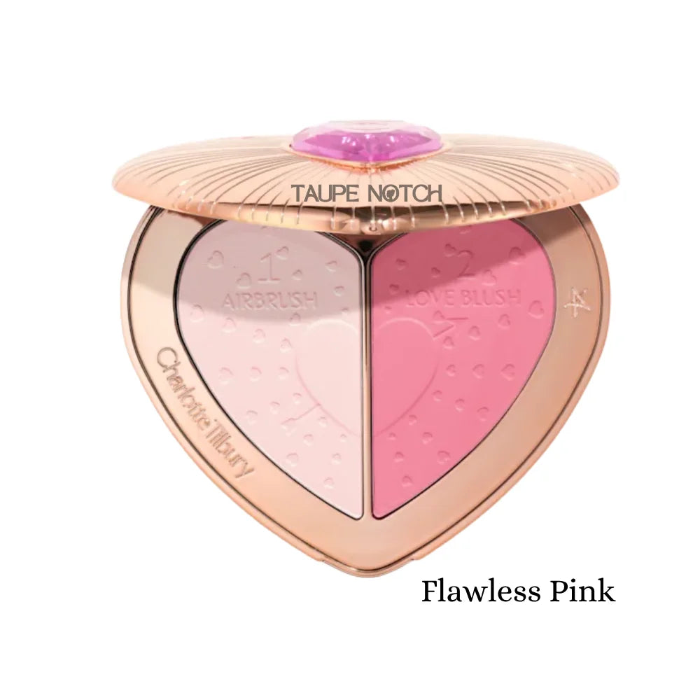 Charlotte Tilbury Pillow Talk Love powder & blush compact in Flawless Pink