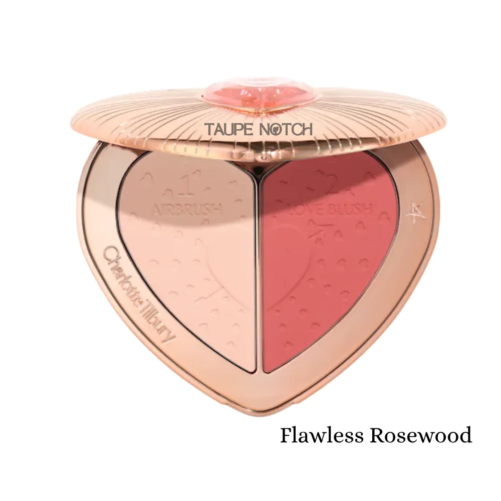 Charlotte Tilbury Pillow Talk Love powder & blush compact in Flawless Rosewood