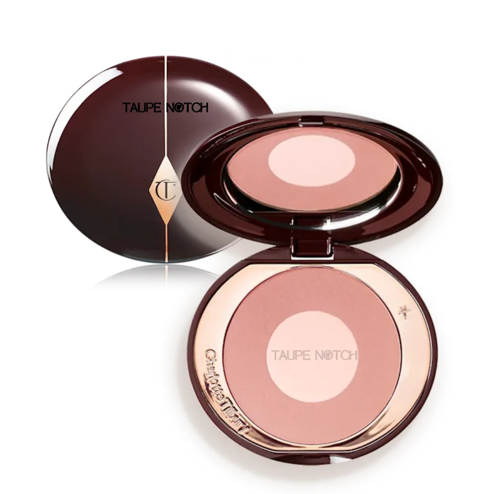 Charlotte Tilbury Cheek to Chic Pillow Talk Original blush compact, taupe shade