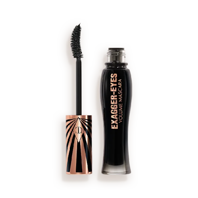 Charlotte Tilbury volume mascara with black wand and tube