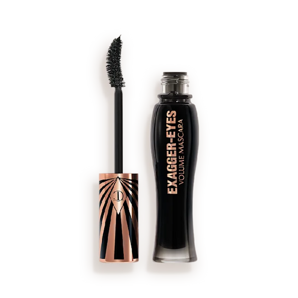 Charlotte Tilbury volume mascara with black wand and tube