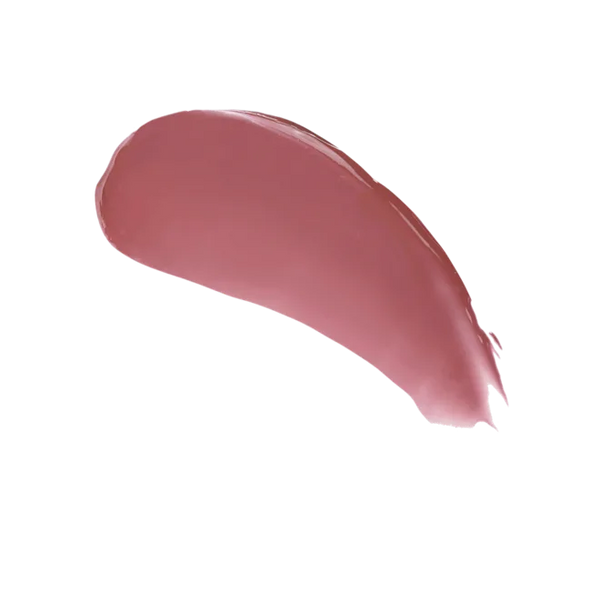 Glossy lip swatch in Pillow Talk rose mauve