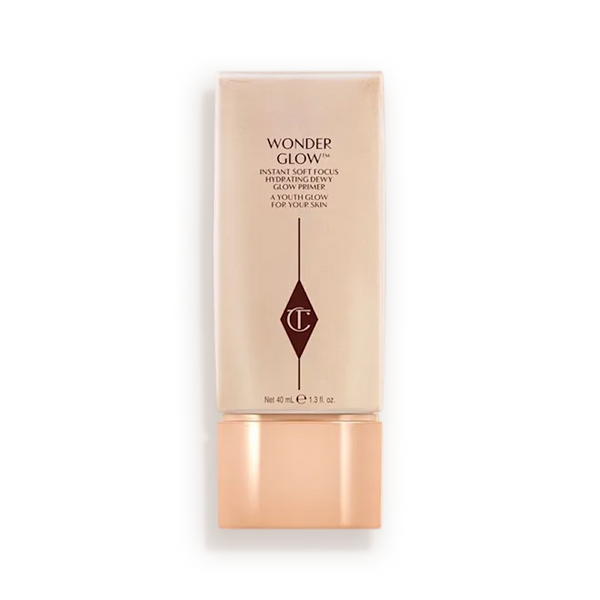 Charlotte Tilbury WonderGlow face primer bottle with pump