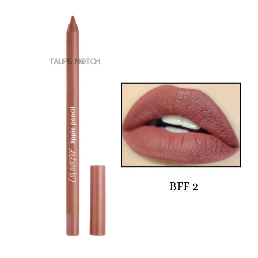 ColourPop lippie pencil in BFF 2 dusty rose