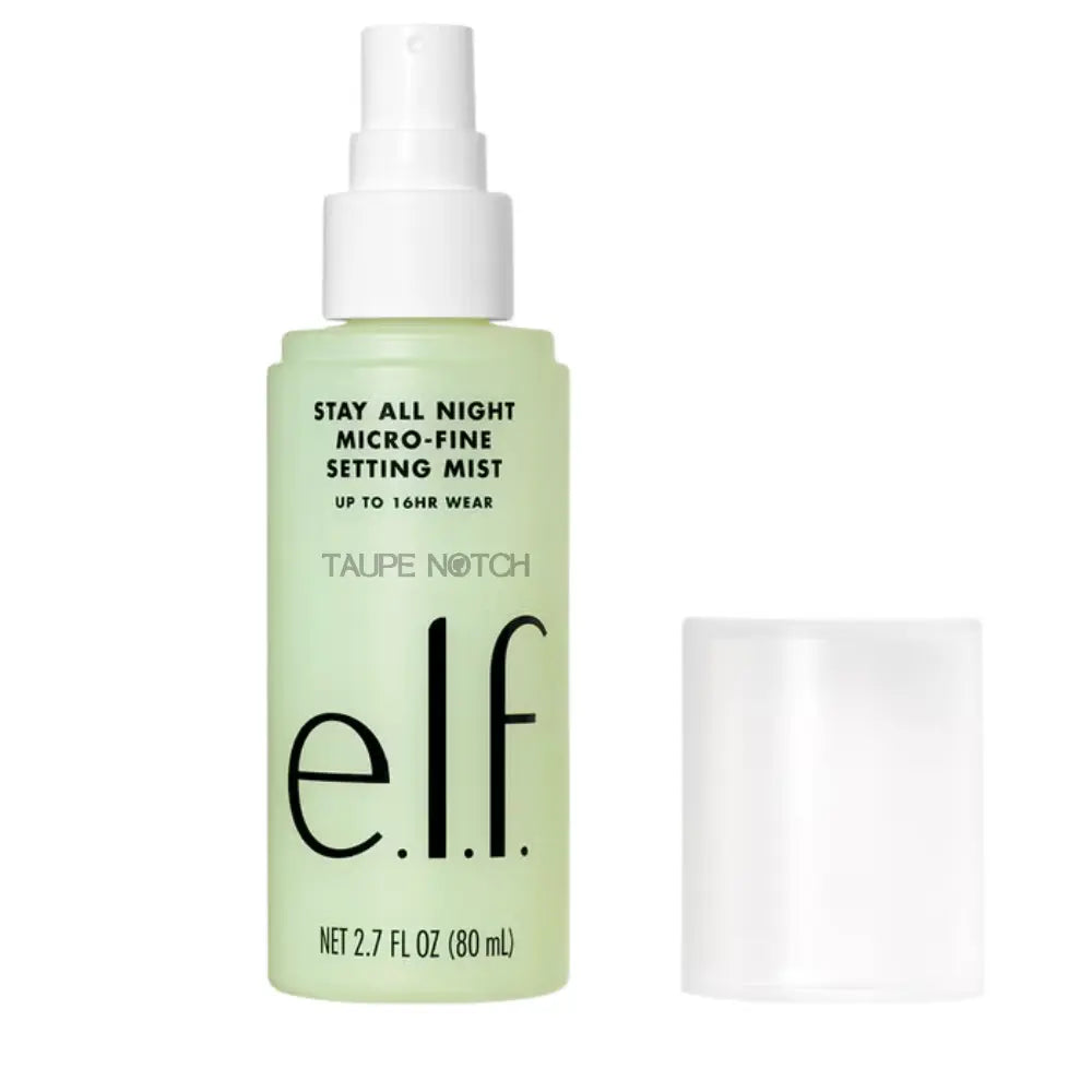 Setting mist spray bottle with white pump, 80 ml