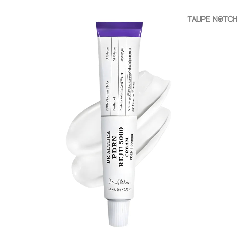 Dr.Althea PDRN Reju 5000 cream tube, white with purple cap