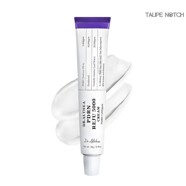 Dr.Althea PDRN Reju 5000 cream tube, white with purple cap