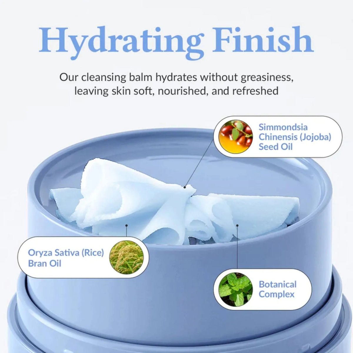 Dr. Althea Pore Refresh Grinding Cleansing Balm 50 ml Is a hydrating formulated cleansing bomb?
