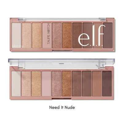 Elf Perfect 10 Eyeshadow Palette Need It Nude