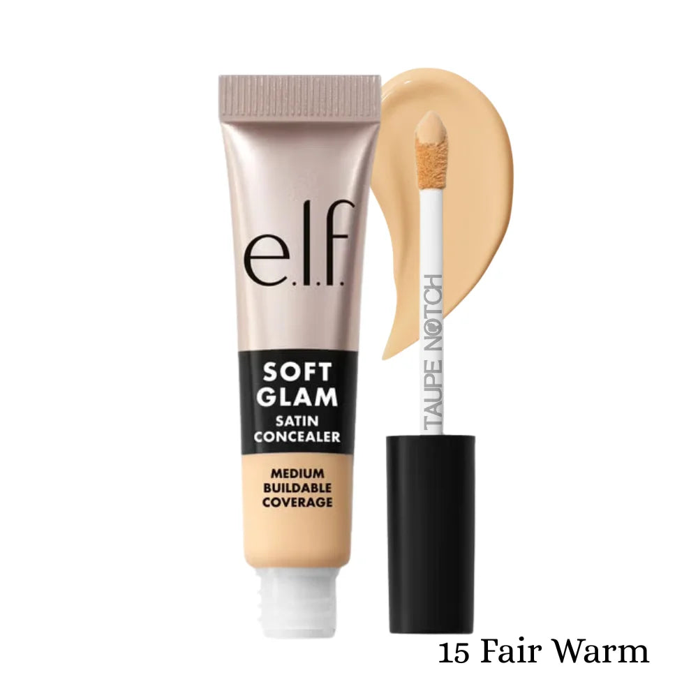 Satin concealer tube with doe-foot applicator, Fair Warm shade 15