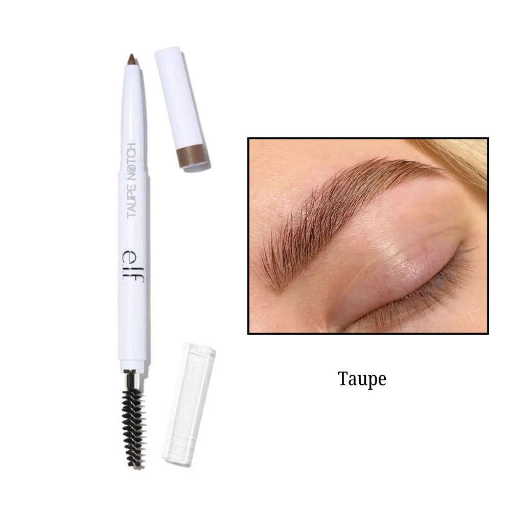 Eyebrow pencil with spoolie brush, Taupe shade