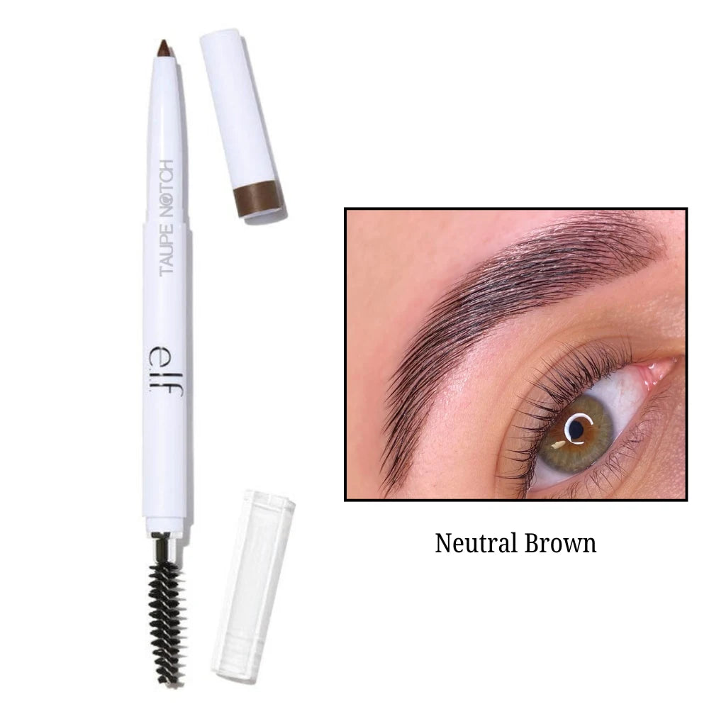Eyebrow pencil with spoolie brush, Neutral Brown shade