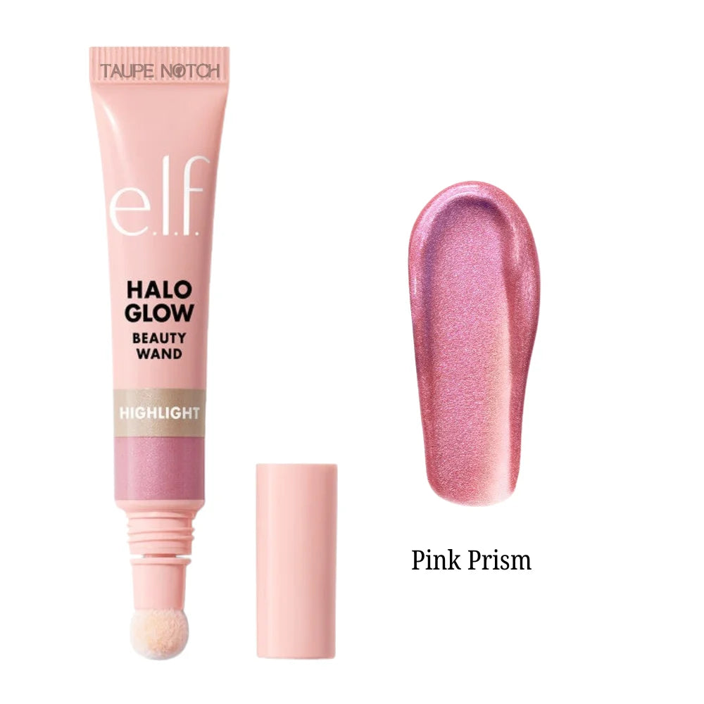 Highlight beauty wand in Pink Prism pink shimmer gel.