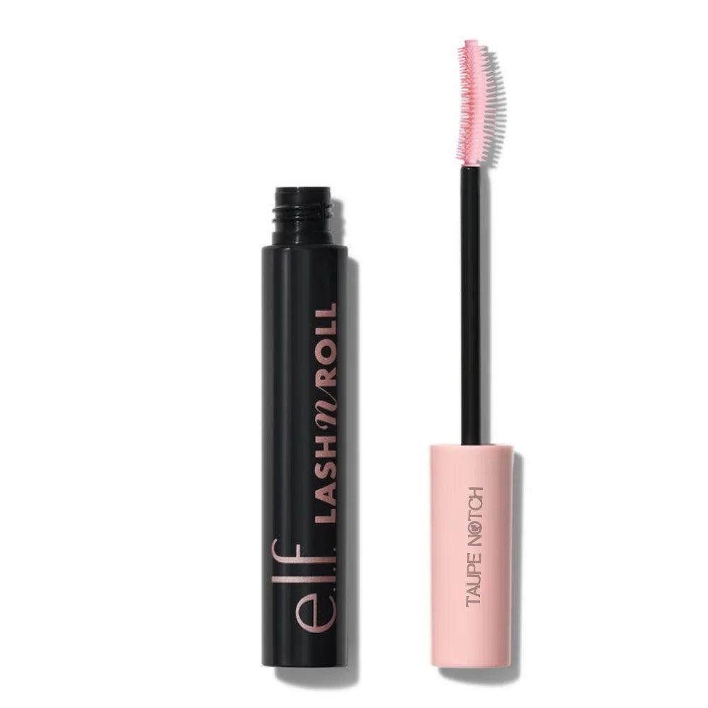 Black mascara tube and applicator wand