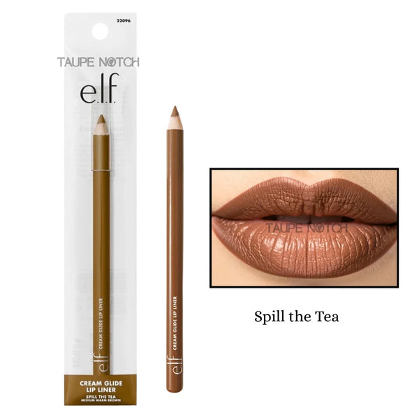 Cream Glide Lip Liner price in bangladesh, elf lip liner spill the tea , dark brown lip liner, creamy pigmented lipliner, best seller lipliner in drugstore, elf lip products in bangladesh.