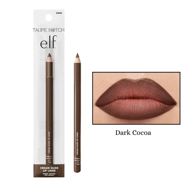 Cream Glide Lip Liner price in bangladesh, elf lip liner dark cocoa , dark brown lip liner, creamy pigmented lipliner, best seller lipliner in drugstore, elf lip products in bangladesh.