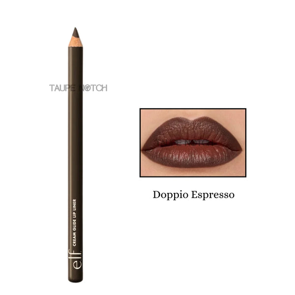 Cream Glide Lip Liner price in bangladesh, elf lip liner doppia espresso, dark brown lip liner, creamy pigmented lipliner, best seller lipliner in drugstore, elf lip products in bangladesh.