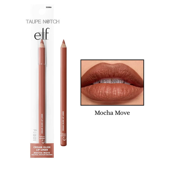 Cream Glide Lip Liner price in bangladesh, elf lip liner Mocha move , dark brown lip liner, creamy pigmented lipliner, best seller lipliner in drugstore, elf lip products in bangladesh.