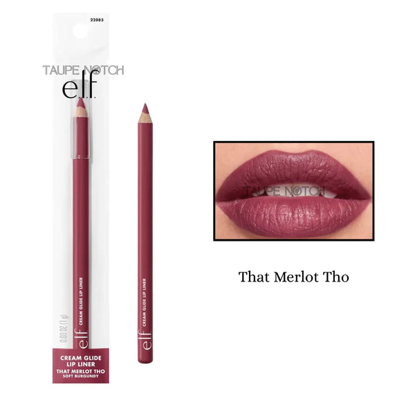 Cream Glide Lip Liner price in bangladesh, elf lip liner that merlot tho , dark brown lip liner, creamy pigmented lipliner, best seller lipliner in drugstore, elf lip products in bangladesh.