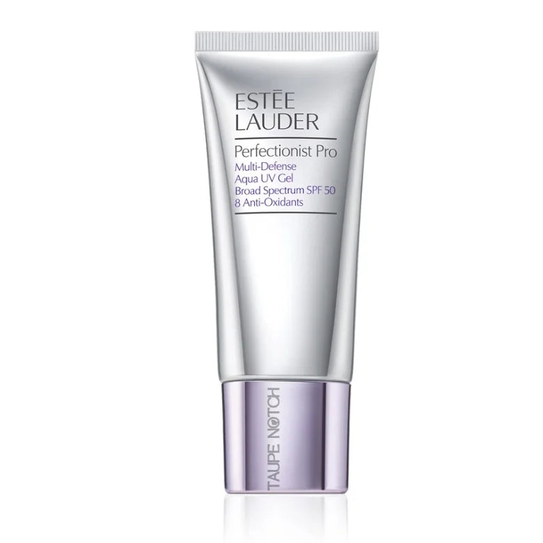 Estee Lauder Perfectionist Pro UV gel SPF 50 in silver tube, 30 ml