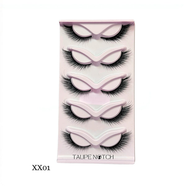 False Eyelashes 5 Pair from Shein